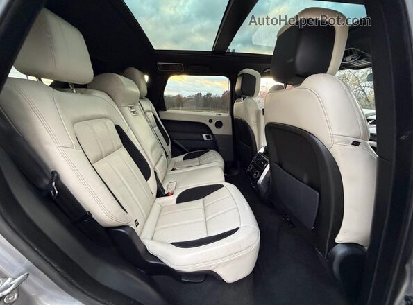 SALWR2SE3LA728374 2020 LAND ROVER RANGE ROVER Gray Widok wnętrza z przodu