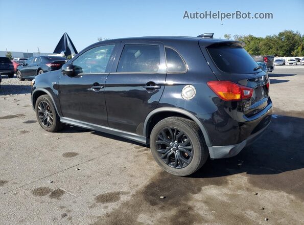 JA4AP3AU5HZ046573 2017 MITSUBISHI OUTLANDER Black Tył prawy