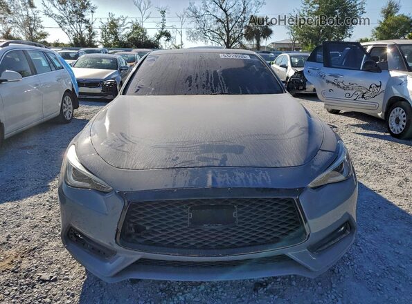 JN1EV7EL7HM553867 2017 INFINITI Q60 Gray Vista trasera