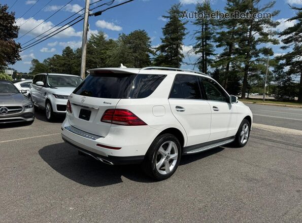 4JGDA5HB2JA998354 2018 MERCEDES-BENZ GLE White 