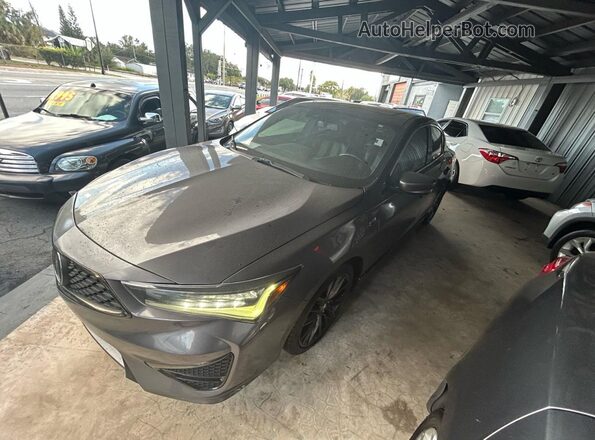 19UDE2F81NA008011 2022 ACURA ILX Серый Задняя правая четверть