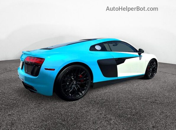 WUABAAFXXJ7902103 2018 AUDI R8 Белый Передняя правая четверть