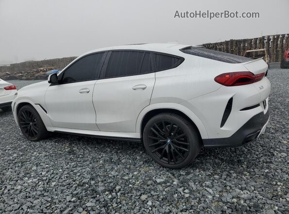 5UXCY6C00N9J28423 2022 BMW X6 White 