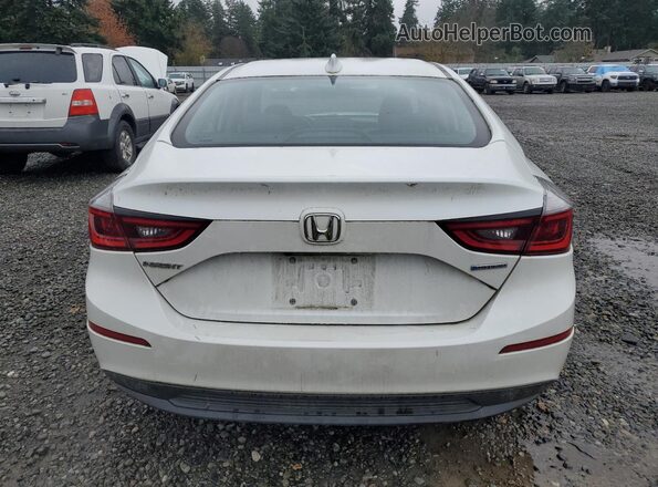 19XZE4F52ME004521 2021 HONDA INSIGHT White Widok wnętrza z przodu