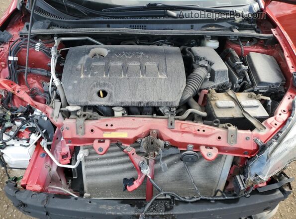 2T1BURHE5KC173460 2019 TOYOTA LL Red Սալոնի հետևի տեսք
