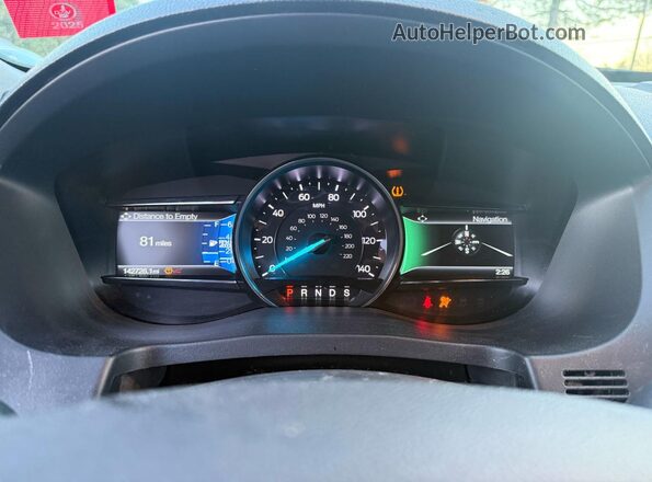 1FM5K8D85JGB14370 2018 FORD FORD EXPLORER Бордовый Вид щитка приборов