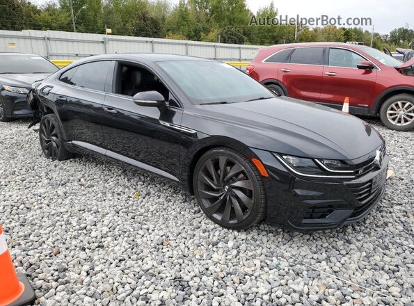 WVWHR7AN2KE027010 2019 VOLKSWAGEN ARTEON Черный Вид спереди