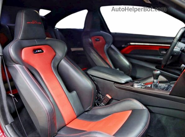 WBS4Y9C01LFJ62949 2020 BMW M4 Red Front view