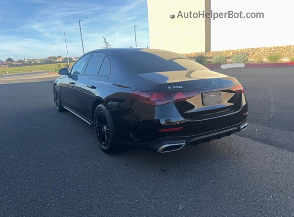 W1KLF4HB3RA007093 2024 MERCEDES-BENZ E-CLASS Black Передня права чверть
