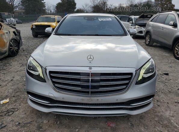 WDDUG6EB8JA348835 2018 MERCEDES-BENZ S-CLASS Серебряный Вид сзади