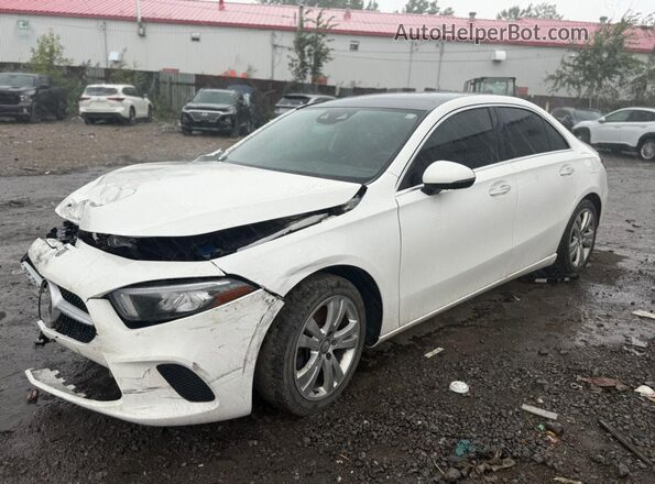 W1K3G4FB2MJ304722 2021 MERCEDES-BENZ A-CLASS White 