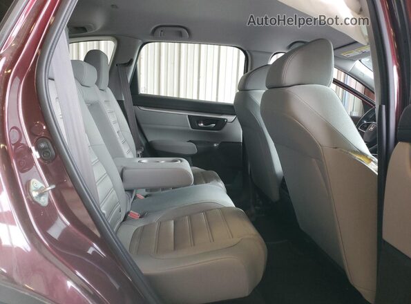 2HKRW6H31KH220745 2019 HONDA CRV Burgundy 