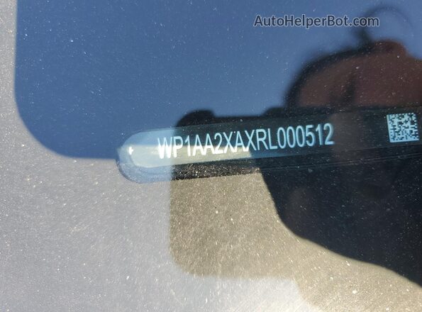 WP1AA2XAXRL000512 2024 PORSCHE MACAN Gray Вид підкапотного простору
