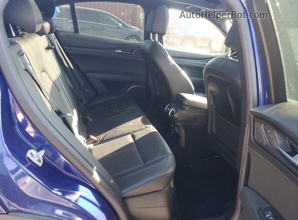 ZASPAJAN0N7D39195 2022 ALFA ROMEO STELVIO Blue Engine compartment view