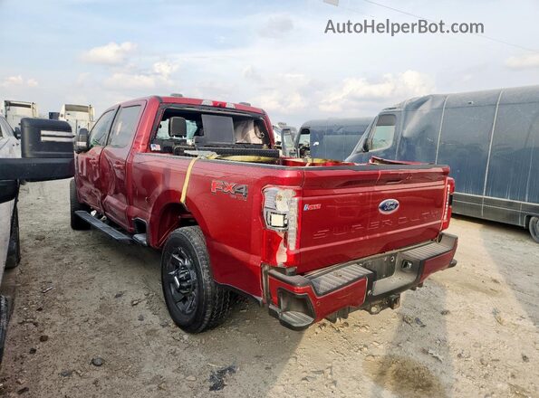 1FT8W2BT9RED75745 2024 FORD F250 Красный Задняя правая четверть