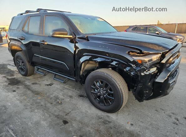 JTEVA5BR8S5031882 2025 TOYOTA 4RUNNER Black წინა ხედი
