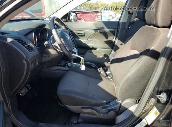 JA4AP3AU5HZ046573 2017 MITSUBISHI OUTLANDER Black Widok deski rozdzielczej