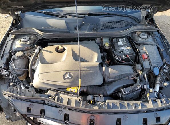 WDCTG4GB0HJ352356 2017 MERCEDES-BENZ GLA Black Widok naklejki z numerem VIN