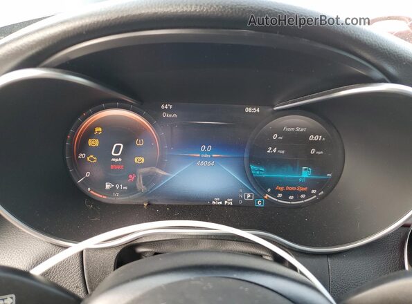 WDDWJ8DB8LF933234 2020 MERCEDES-BENZ C Black Vista de los asientos traseros