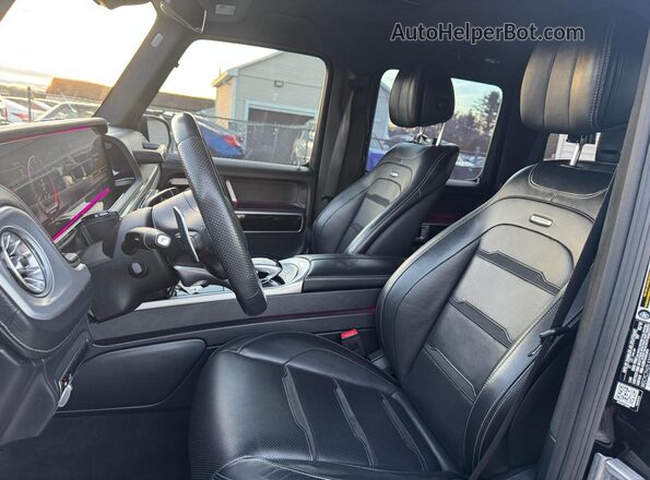 WDCYC7HJ7LX337075 2020 MERCEDES-BENZ G-CLASS Black უკანა სავარძლების ხედი