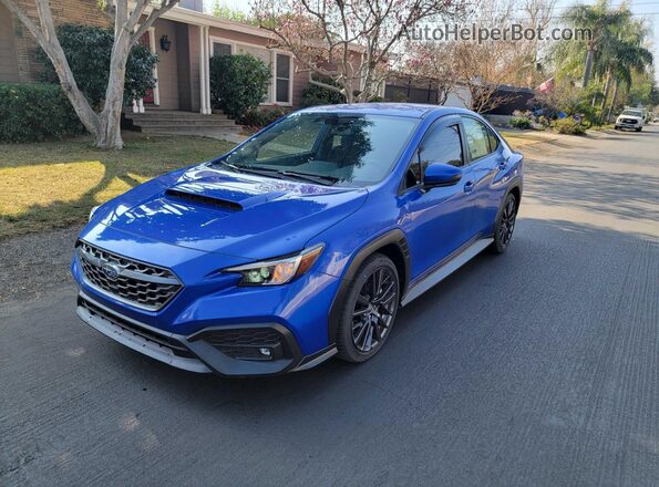 JF1VBAH61P8802119 2023 SUBARU WRX Blue Задня права чверть