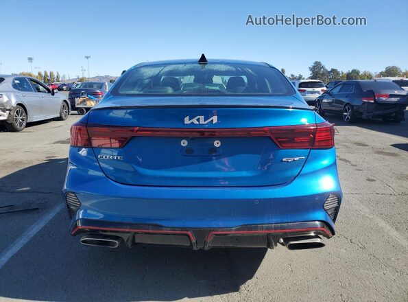 3KPF44AC6NE434632 2022 KIA FORTE Blue Front interior view