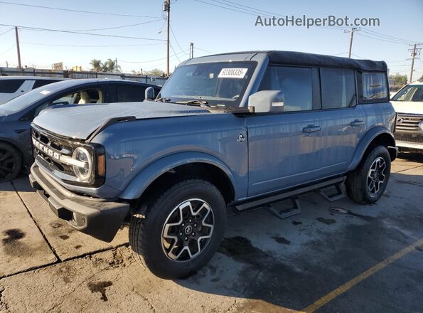 1FMEE8BP3RLA09699 2024 FORD BRONCO Blue Rear left