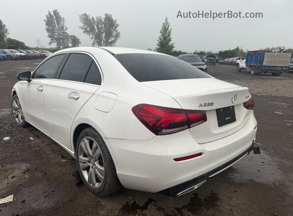 W1K3G4FB2MJ304722 2021 MERCEDES-BENZ A-CLASS White 