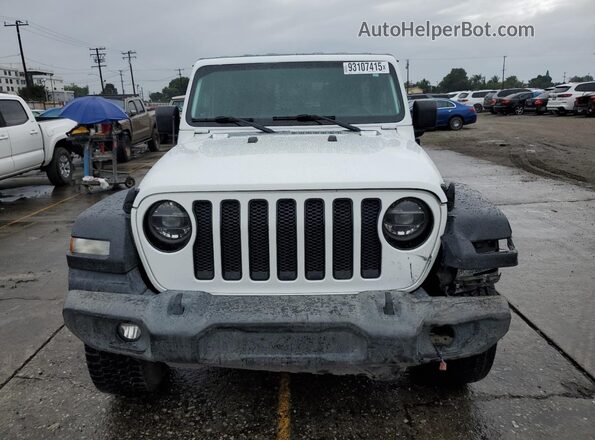 1C4HJXDN1LW123466 2020 JEEP WRANGLER White Vista trasera