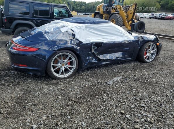 WP0CB2A98JS147463 2018 PORSCHE 911 Blue წინა მარჯვენა