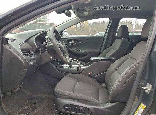1G1ZD5ST7JF215849 2018 CHEVROLET MALIBU Gray Widok deski rozdzielczej