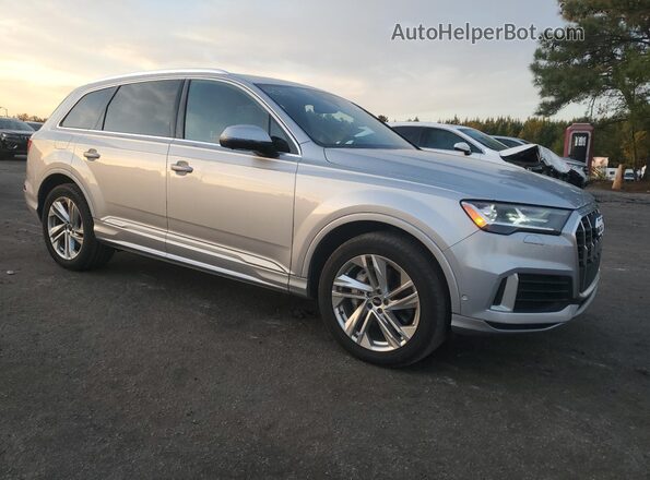WA1AJAF76MD037333 2021 AUDI Q7 Silver წინა ხედი