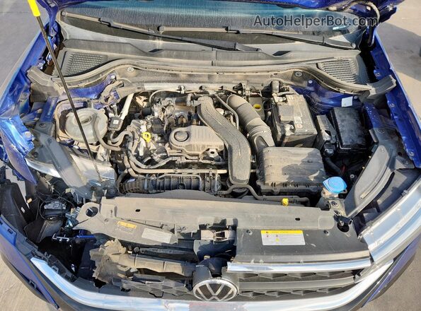 3VVRX7B21NM043536 2022 VOLKSWAGEN TAOS Синий Вид наклейки с VIN-кодом