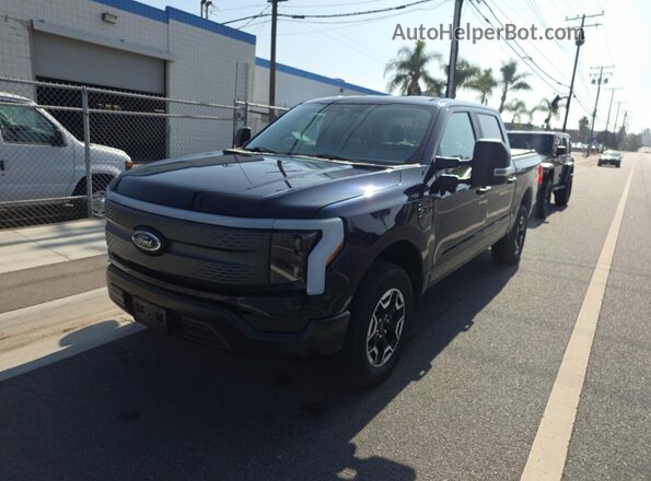 1FTVW1EL8NWG05272 2022 FORD F-150 LIGHTNING Blue 
