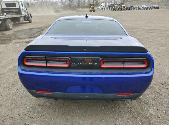 2C3CDZFJ9JH279567 2018 DODGE CHALLENGER Blue 