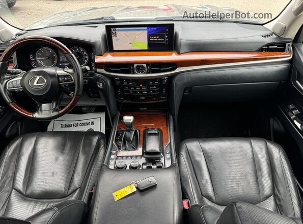 JTJHY7AX9K4295141 2019 LEXUS LX Silver 