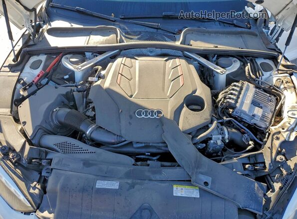 WAUC4CF56NA026803 2022 AUDI S5 Белый Вид подкапотного пространства