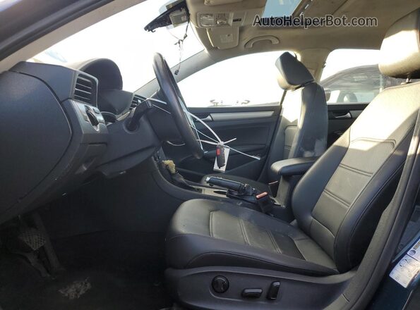 1VWSA7A35NC008458 2022 VOLKSWAGEN PASSAT Blue წინა პანელის ხედი