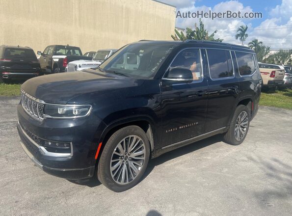 1C4SJVGP1RS100115 2024 JEEP GRAND Синий Задняя правая четверть