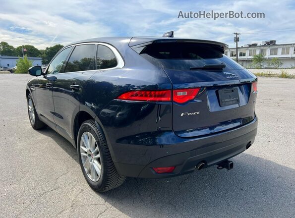SADCK2FX1KA358328 2019 JAGUAR F-PACE Blue Front right