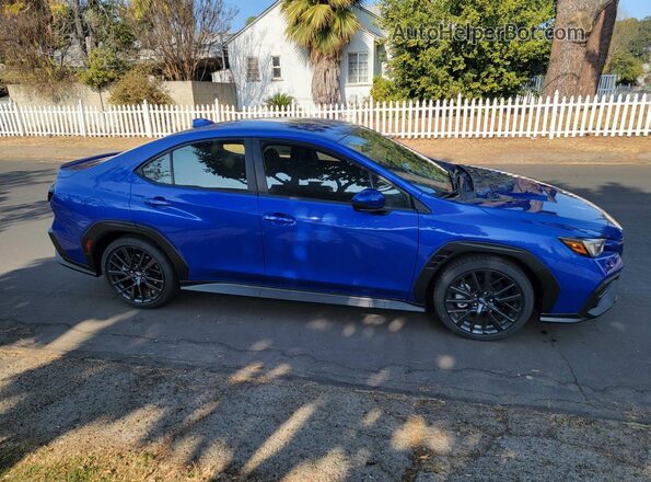 JF1VBAH61P8802119 2023 SUBARU WRX Blue Вид підкапотного простору