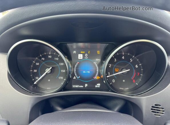 SADCK2GX4LA642987 2020 JAGUAR F-PACE Red Vista del salpicadero