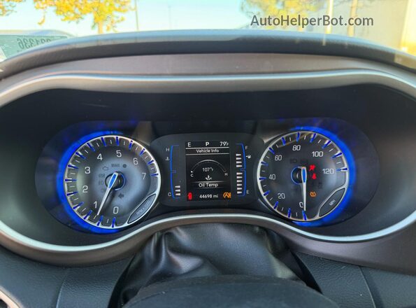 2C4RC1AG7MR566541 2021 CHRYSLER OTHER Gray Vista del cuadro de instrumentos