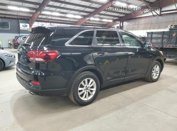 5XYPG4A37KG585344 2019 KIA SORENTO Black 