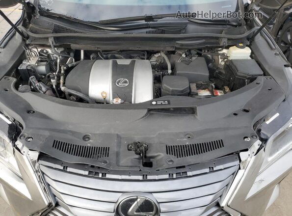 2T2ZZMCAXJC101249 2018 LEXUS RX 350 Gray VIN კოდის სტიკერის ხედი