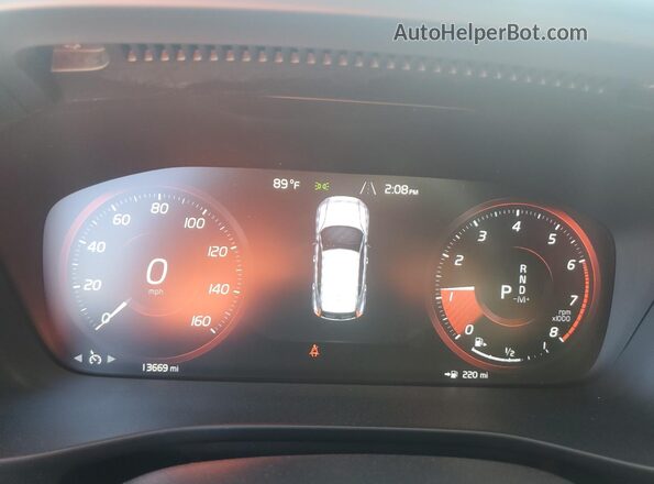 YV4AC2HM3M2513734 2021 VOLVO XC40 Белый Вид задних сидений