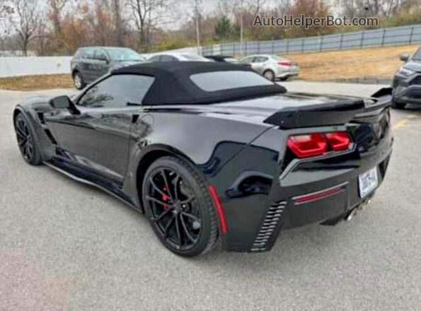 1G1YY3D77K5111986 2019 CHEVROLET CORVETTE Black წინა მარჯვენა