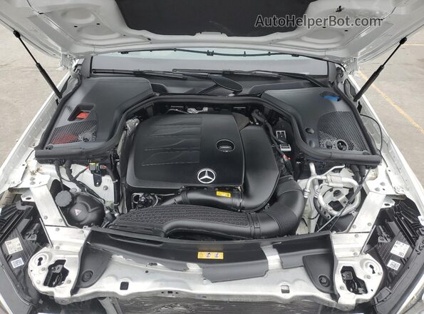 W1KZF8DB1MA990565 2021 MERCEDES-BENZ E White Widok komory silnika