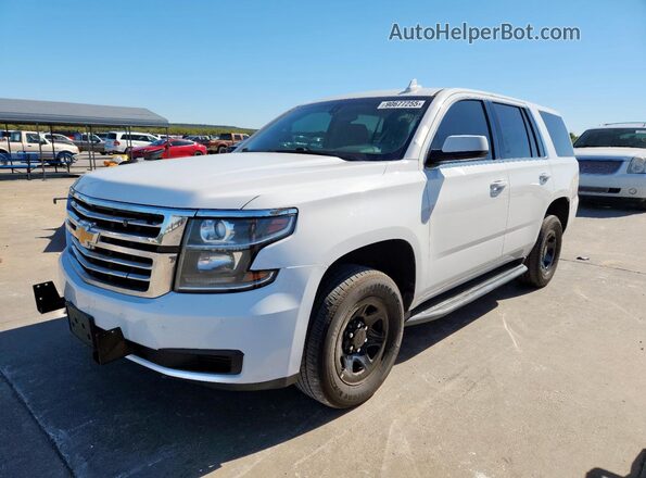 1GNLCDECXLR268270 2020 CHEVROLET TAHOE White Tył lewy