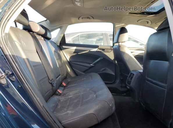 1VWSA7A35NC008458 2022 VOLKSWAGEN PASSAT Blue უკანა სალონის ხედი